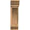 Ekena Millwork Thorton Traditional Smooth Bracket w/ Offset Brace, Western Red Cedar, 5 1/2"W x 16"D x 20"H BKT0604X16X20THR01SWR - alternate 4